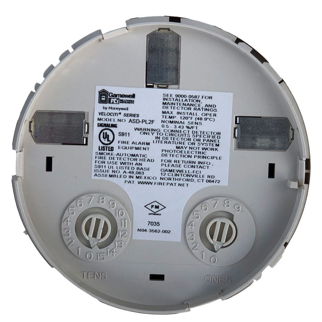 GamewellFCI ASDPL2F Photoelectric Smoke Detector