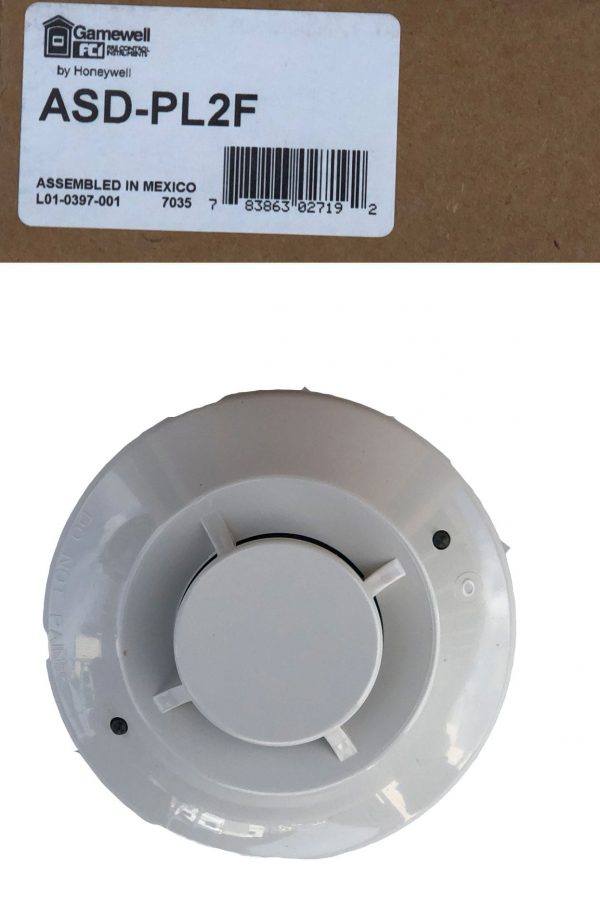 Details about   Gamewell FCI ASD-P Fire Alarm Smoke Detector Head Only 