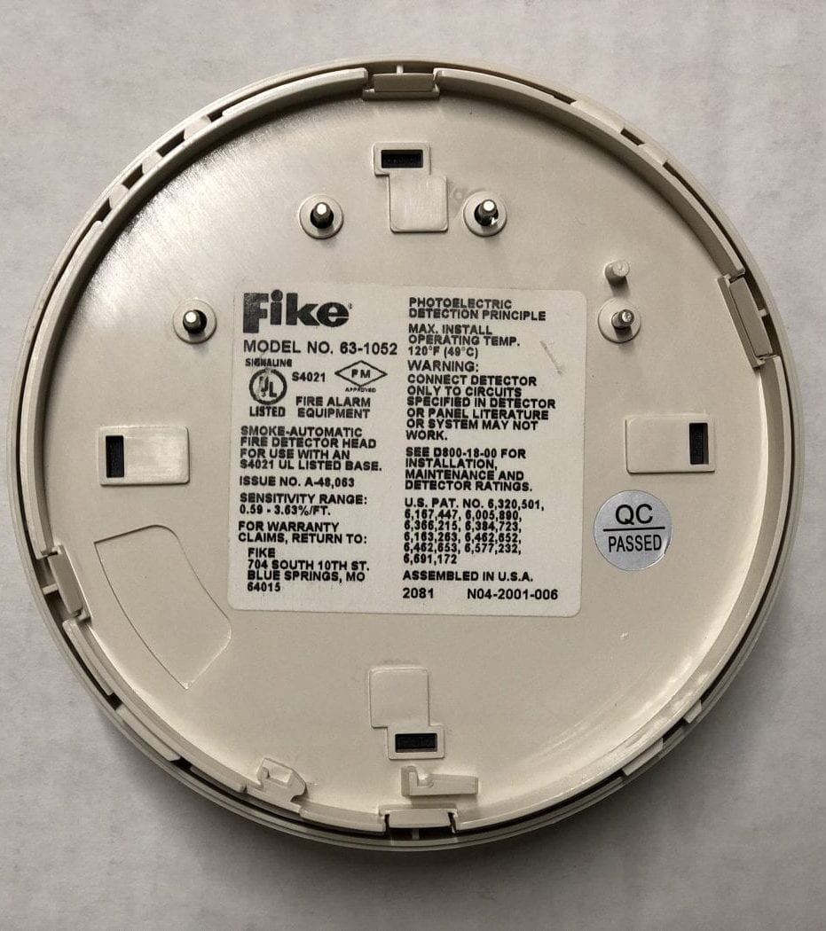 thumbnail image 2 of Fike 63-1052 Intelligent Smoke Detector - New Fire Alarm Sensor 2 of 4
