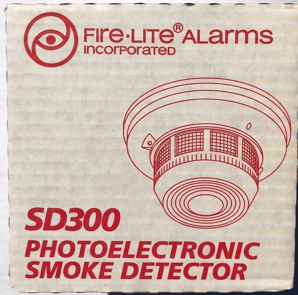 NEW/SEALED FIRELITE FIRE-LITE SD300 PHOTOELECTRIC SMOKE DETECTOR 98 AVAILABLE 