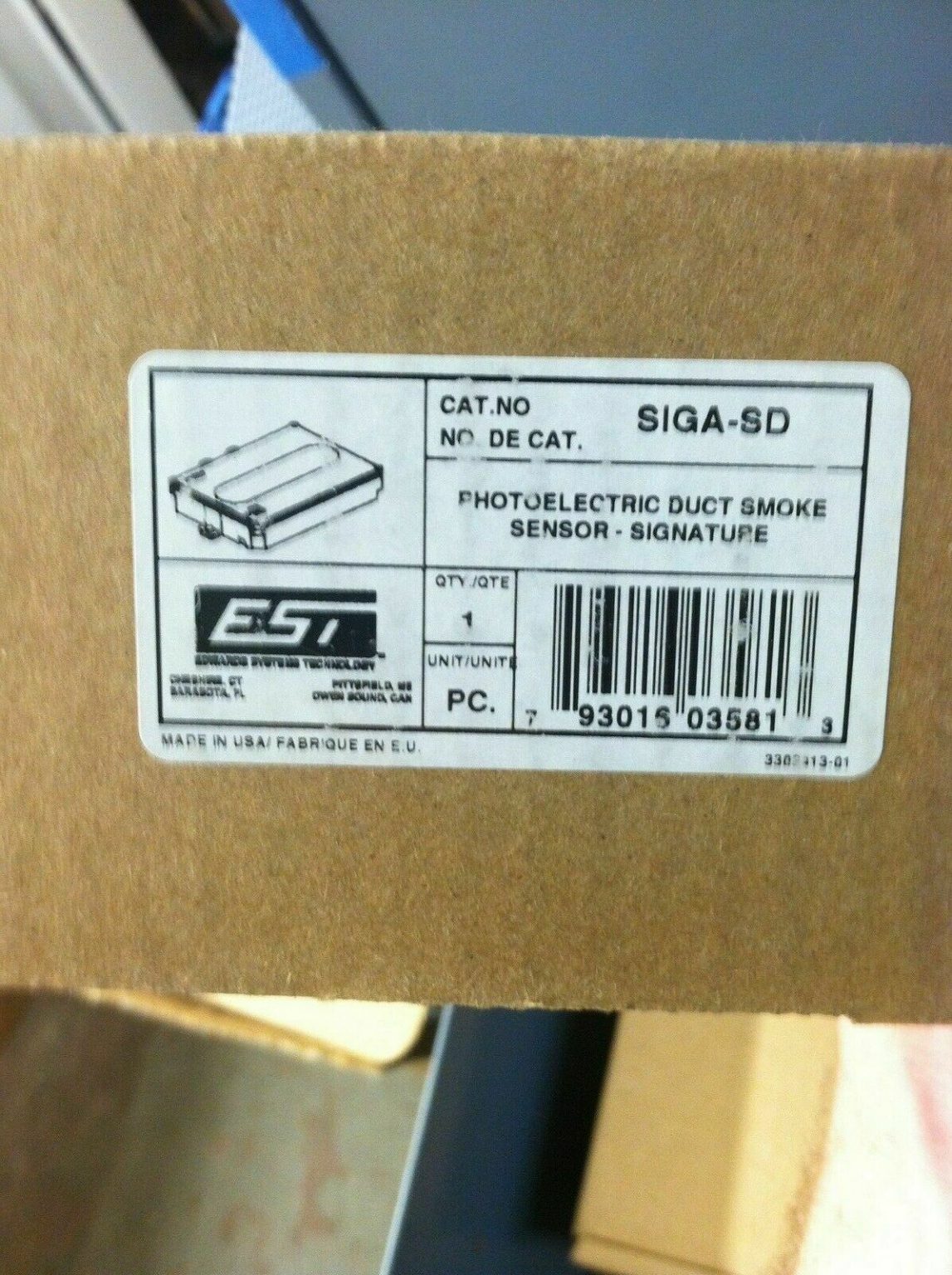 EST SIGASD Intelligent Duct Smoke Detector