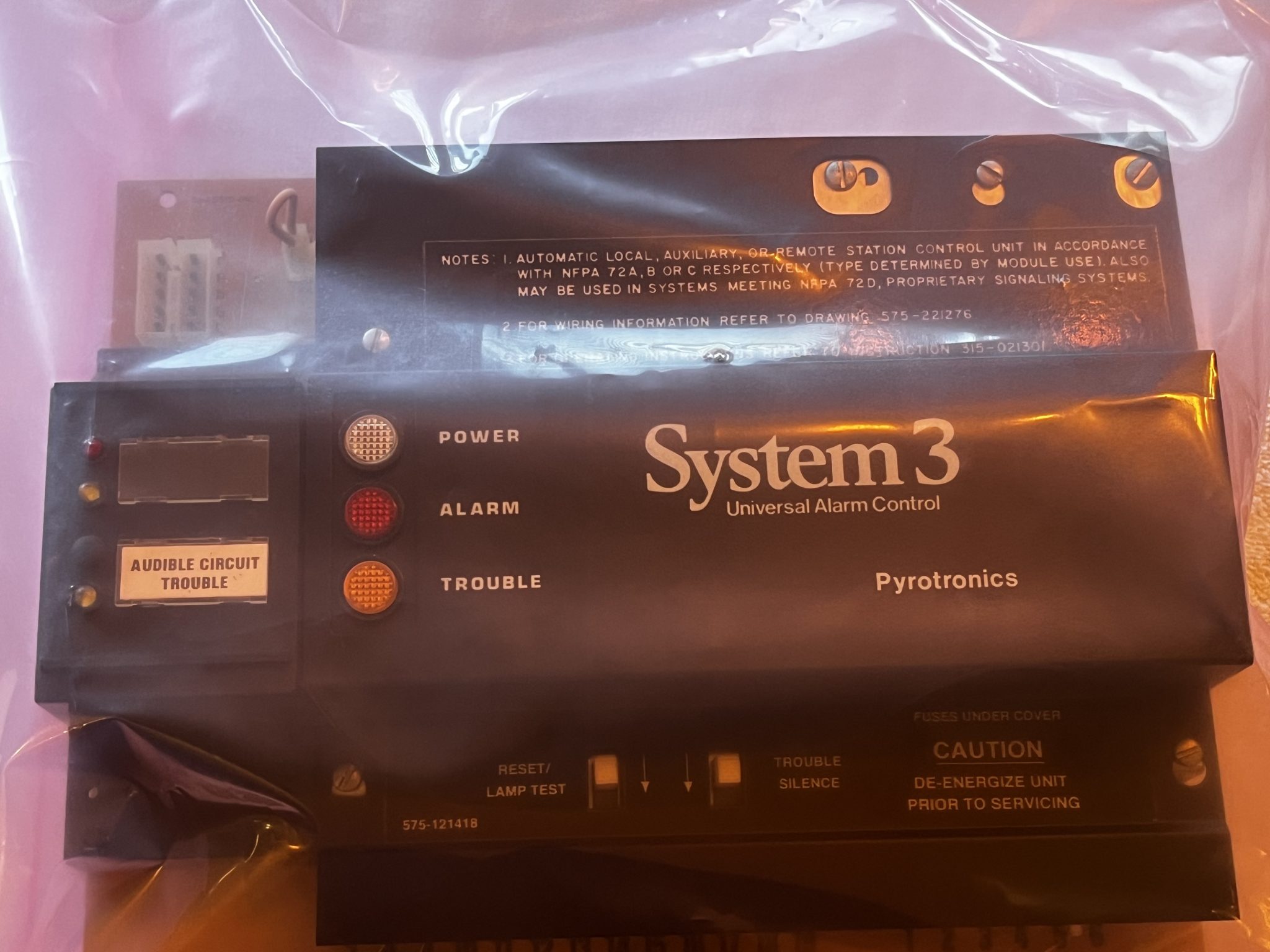 Pyrotronics Panel Pyrotronics CP-30 System 3 FACP Main Panel | Save More on Fire Alarm Parts