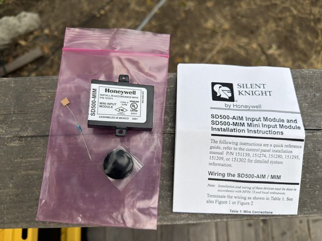 Silent Knight SD500-MIM Mini-Input Module (Refurbished)