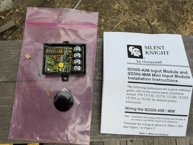 Silent Knight SD500-MIM Mini-Input Module (Refurbished) - Image 2