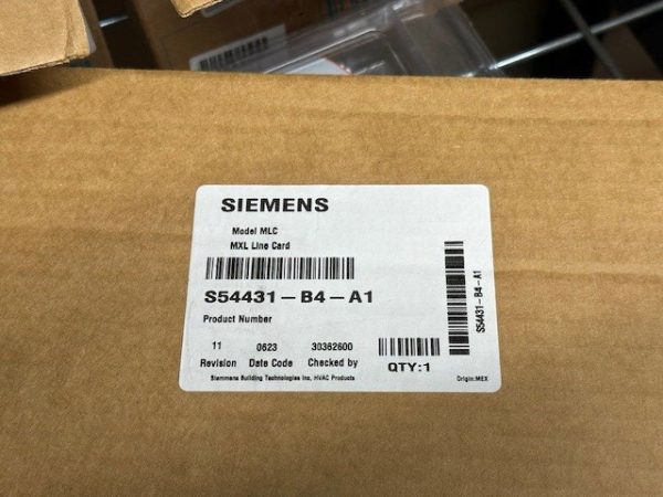 New/Sealed Siemens MXL Line Card